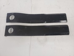 Qty/2 14″ Unbranded Rotary Cutter Blades for BushHog Mower King Skidsteer