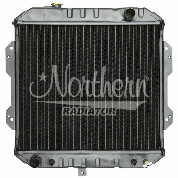 246118 Forklift Radiator – Nissan – 16 3/4 x 19 1/4 x 2 3/8 OEM: 214606G360