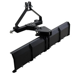 3 Point Rear Grading Blade for Tractor Cat 0 & Cat 1 Scrpaer Steel 52″ Width US