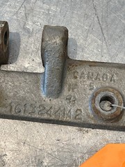 1979 Massey Ferguson 2775 Tractor Alternator Bracket 1613244M2