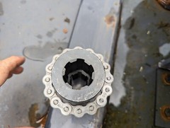 JCT AGT Wolverine Mower King brush hog Gear Box chain Coupler