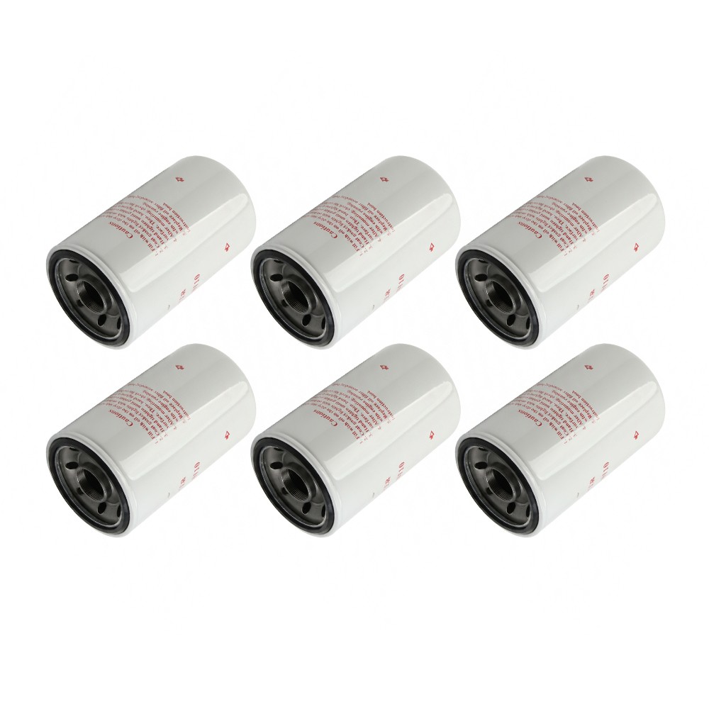 6x NEW Oil Filter For Hino 258 268 338 2005-2020 15613-E0110 15613E0110
