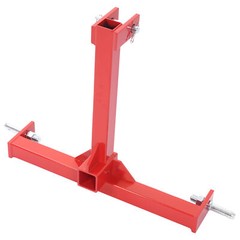 3 Point 2″ Receiver Trailer Tow Hitch Category 1 Tractor Drawbar Attachment