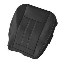 Driver Bottom Seat Cover Microfiber Leather Black 2008-16 Chrysler Town Country