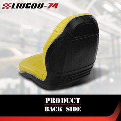 Yellow High Back Seat AM879503 Fit For John Deere 4100 4115 425 445 455 Tractor