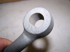 NOS Cast Iron Crank Handle Corn Sheller ENTERPRISE Grinder Roller 11/16″ Shaft