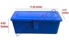 D3NN17005B Metal Tool Box (Small Type – Blue) Fits Ford Tractors Various Models+