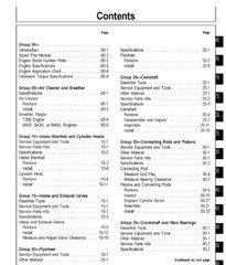 Onan B43E B43G P218G B48G P220G T260 Engine Service Repair Shop Overhaul Manual
