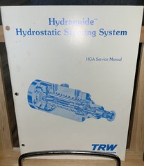 Vintage TRW Hydraguide Hydrostatic Steering System HGA Service Manual