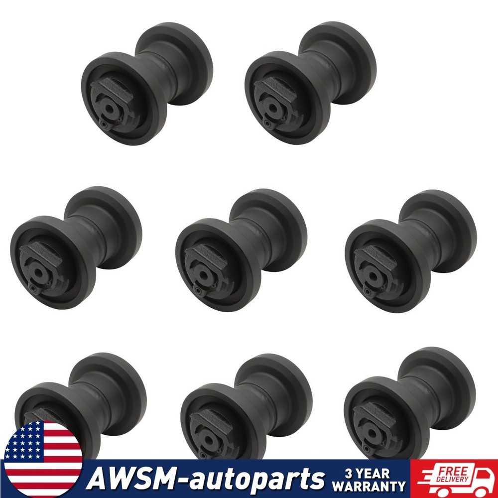 8pcs Bottom Roller Kit For Kubota KX121-3 SS ST Mini Excavator Track RD118-21700