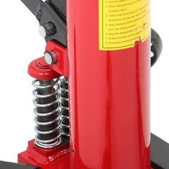 1322-1660lbs Capacity Hydraulic Transmission Jack 2 Stage Adjustable Telescoping