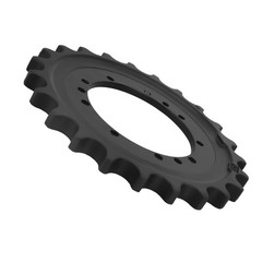 Heavy Equipment Sprocket 23 Teeth for Multiple Excavator Models 1032265