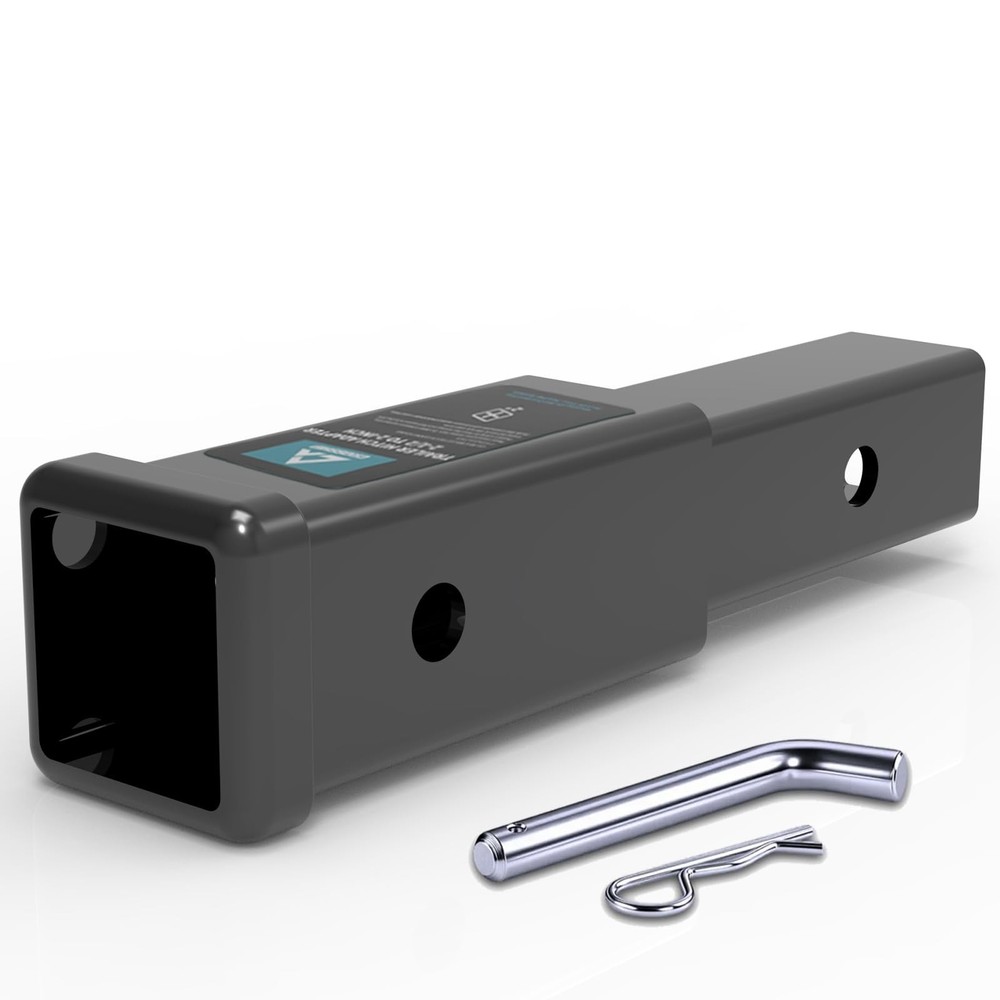 Trailer Hitch Extender for 2 Inch Receiver, 7 Inch Extension Length, 3500 lbs…