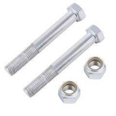 1 Pair Attachment Connection Pins 24mm Bolts + Nuts Kit for mini Excavator