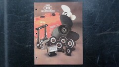 OMC 1982 Accessories Parts Manual X3033 Outboard Marine Catalog