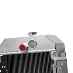 4 Row 70mm Tractor Radiator For International Farmall 300 350 Case 361704R93
