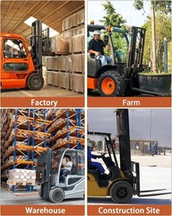 Pallet Fork Extension – 5500 Lbs Capacity,72/84inches Heavy Duty Fork Extensions