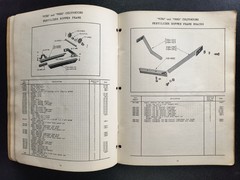 1949 Case Tractor Model V VA Cultivator Dealer Parts Catalog Manual Brochure