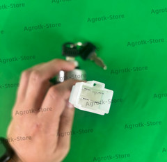 AGT Starter Ignition Switch with 2Keys for H15R Digger Mini Excavator Attachment