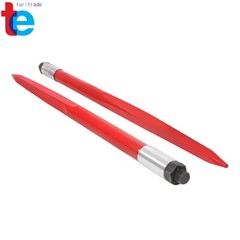 39″ Hay Bale Spear 3000lbs Capacity Bale Spike Quick Attach Tractors Loader 2Pcs
