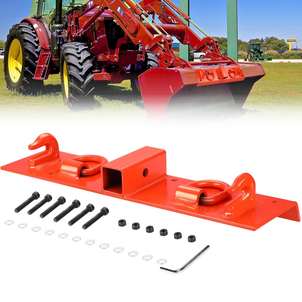 Tractor Grab Hooks Heavy Duty Bolt On Compact Tractor Bucket Hooks 2″ Receiver