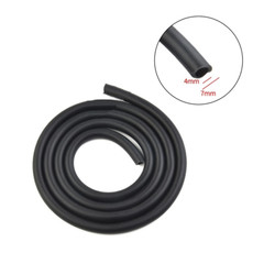 1m 5mm ID 8mm OD Motorcycle Petrol Fuel Hose Gas Oil Tube Line Engine Pipe