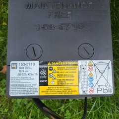 153-5710 CAT GROUP 4D 12V HD MAINTENANCE-FREE BATTERY