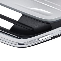 Front Bumper Lower Grille w/Holes Plastic Volt Premier 2016-2019 Silvery Black