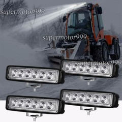 4PCS 6” LED WORK LIGHTS for Caterpillar Construction Equipment Forklift Tractor