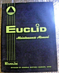 1965 Euclid Maintenance Manual (for General Motors Series 3-4-6-71E & 71T Diesel