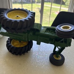 Vintage John Deere 5020 Diesel Tractor With Trailer (Agriculture)