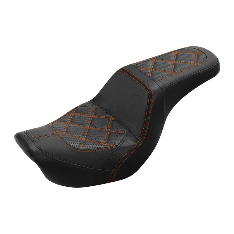 Rider Passenger Seat Fits Dyna Street Bob Wide Glide Fat Bob Switchback 06-17