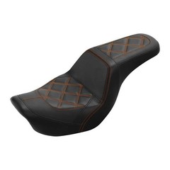 Rider Passenger Seat Fits Dyna Street Bob Wide Glide Fat Bob Switchback 06-17