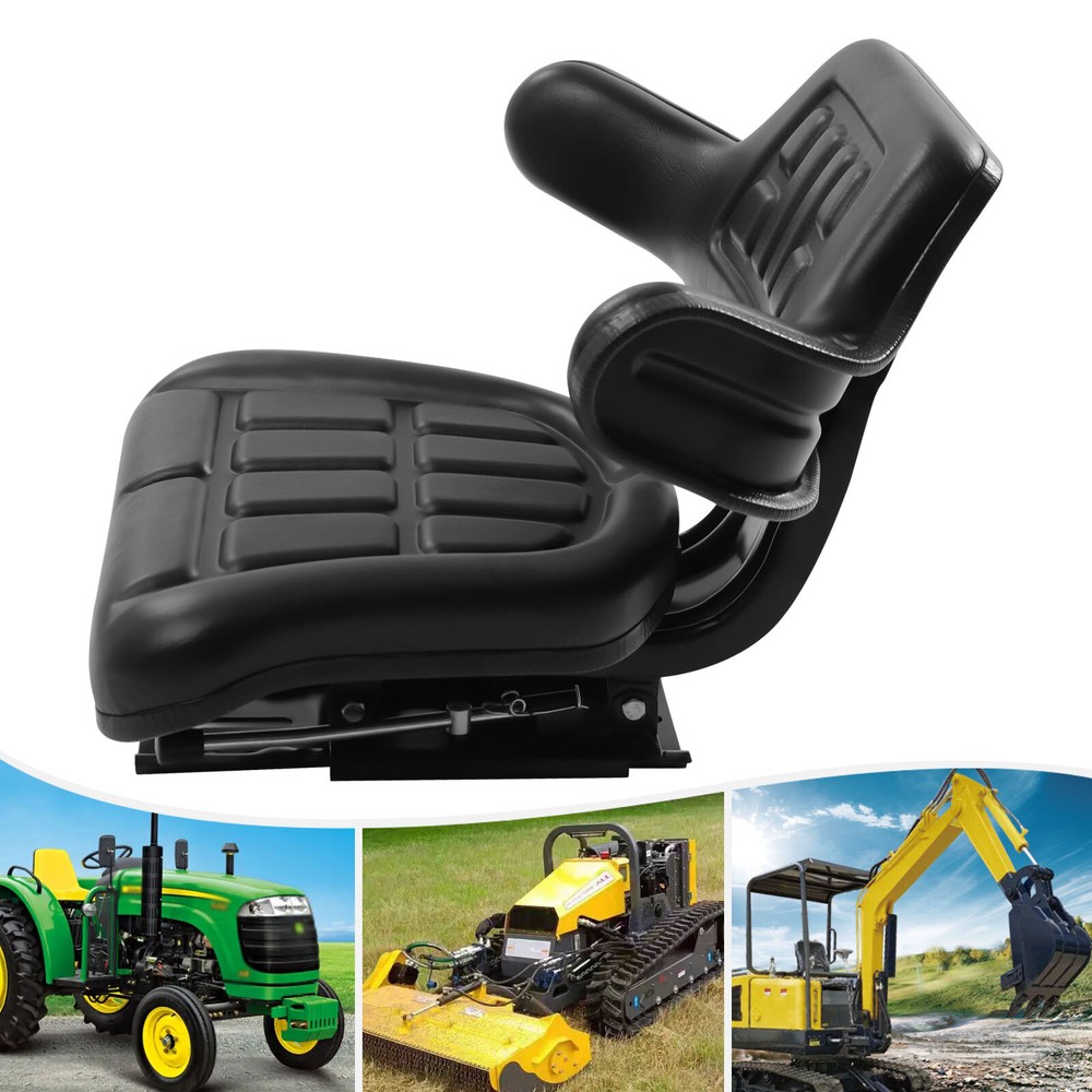 Black Tractor Seat For International Harvester 454 464 574 584 585