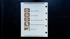 Standard Motor Products Older Car Guide Ignition Parts Manual AF1274K 1972