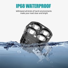 2PCS 3” LED WORK Lights Pods Caterpillar Skid Steers Excavator Forklift Loader