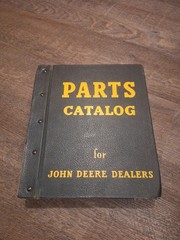 John Deere 1020 1520 And 2020 Tractor Parts Catalogs With John Deere Binder