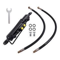 Hydraulic Top Link For Cat.1-1 With Locking Block 16 1/8-22 7/16” With 2X Hoses