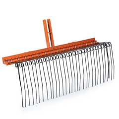 Titan Attachments 3 Point 5 FT Pine Straw Needle Rake, Category 1 Tractors