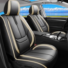Toyota FJ Cruiser Seat Covers 2007-2014 Waterproof Leather Full Set Black Beige