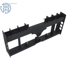 2500LBS Heavy-Duty Skid Steer Pallet Fork Frame W/Receiver Hitch & Spear Sleeves