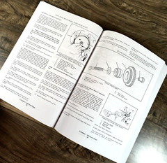 Allis Chalmers Model F Gleaner Combine Service Shop Repair Manual Workshop Book