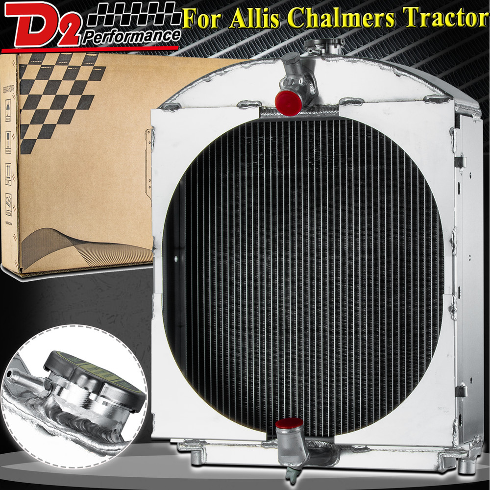 70228587 Radiator For Allis Chalmers Models WC WD WF WD45 Tractor 70228585