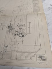 CLEVELAND AXLE SHAFT HOBBING MACHINE 135 140A ASSEMBLY PRINT DIAGRAM DRAWING