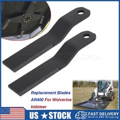 Skid Steer Brush Cutter Replacement Blade KitAR400 Steel For Wolverine Brush Hog