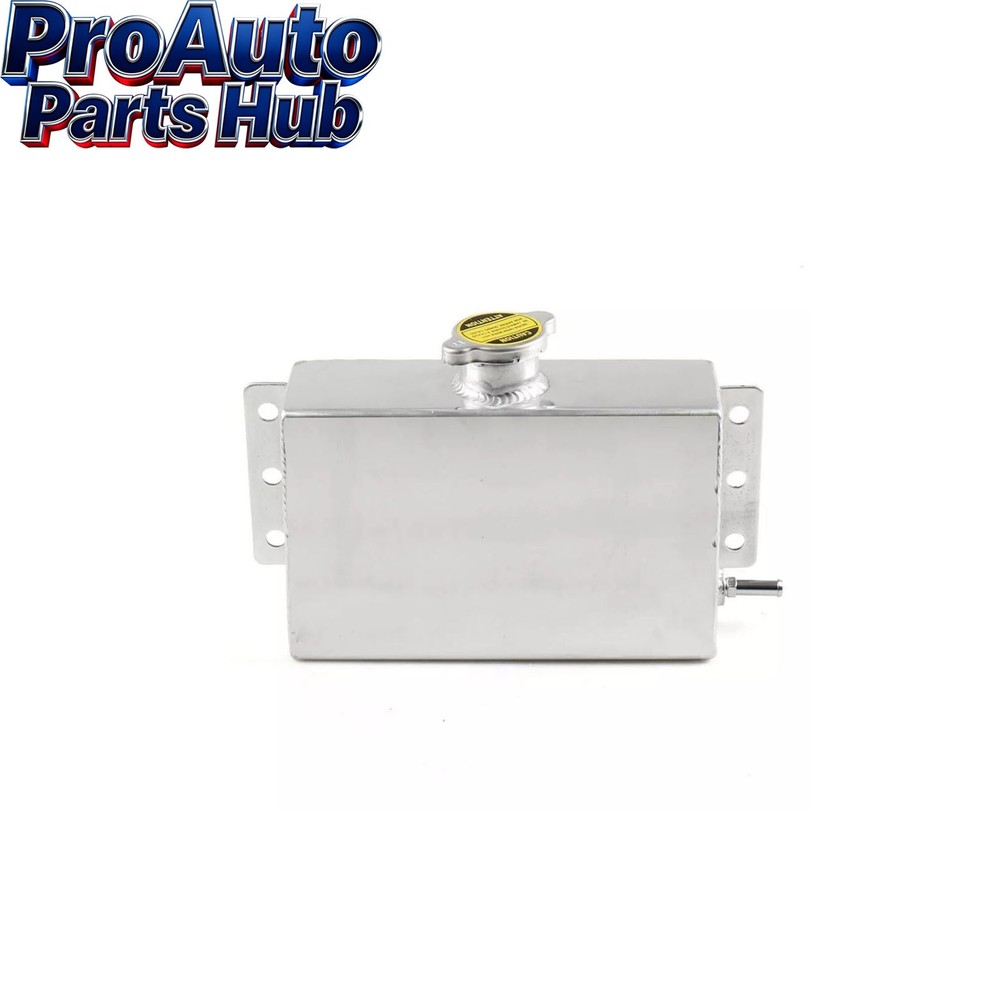 Aluminum Radiator Coolant Overflow Water Tank Expansion Reservoir Bottle 16.L