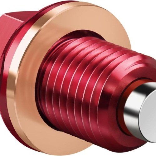 Magnetic Oil Drain Plug 7075 Aluminum CNC Craft with WasherSize:M14x1.5 plug
