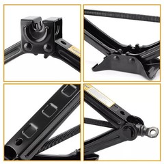 2Ton Hand Cranked Jack With Car Tool Tire Changing And Car Repair Scissor USA