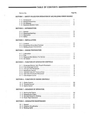 Owner & Parts Manual Miller AEAD-200 200E 200L 200LE Welder R468771