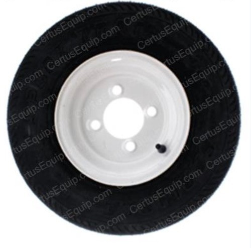 Part # 892668 Fits Cushman TIRE + WHEEL – 4.80X8 LRB 4ON4 PNEUMATIC